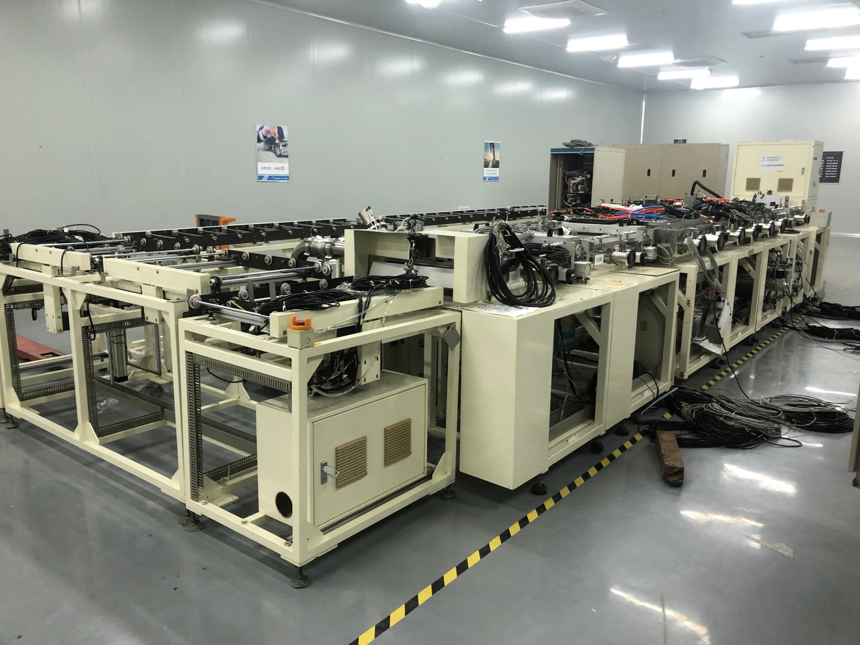 連續式濺鍍設備移機復機與改造案例